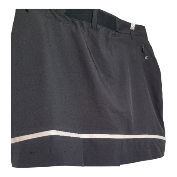 Kyodanbgolf Black Skort with Zipper Pockets Suze Medium - Picture 6 of 10